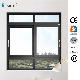  Factory Price Customized Windows and Doors New Design Double Glazed Glass Aluminium Aluminum Alloy Profile Metal Sliding Window