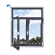  Hurricane Impact Glazing Glass Tilt and Turn Windows Doors PVC Aluminum Casement Awning Windows
