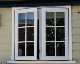 French Popular Double Glazed Aluminum Soundproof Casement Window Aluminium Windows