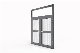 Low-E Double Glass Aluminium Casement Security Door