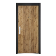 Wood Color PVC Coated Steel Door