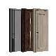  China Factory Fashion Interior Economic Flat Moulded Door High Quality Simple Apartment House Wood Door