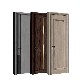 China Factory Fashion Interior Economic Flat Moulded Door High Quality Simple Apartment House Wood Door