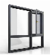 Aluminium Profile Window with Mosquito Net, Customized Design Window