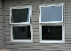  Outside Opening Glass Aluminum Awning Single Window Top-Hung Window