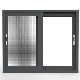 American Style Modern Design Heat Insulation Low E Glass Double Tempered Balcony Aluminum Sliding Windows with Screen