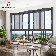 Heat Insulation Aluminum Shutter/Louver Double Glass Mosquito Net American Window Thermal Break Sliding Windows