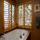  China High Quality Home Decorative Basswood Wooden Plantation Shutters