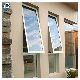 Prima Double Tempered Glass Exterior Aluminum Awing Windows for House