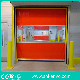 Food Grade PVC Fabric High Speed Fast Rapid Roller Shutter Door for Food Processing Factory