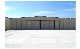 Motorized Security Exterior PU Panel Sliding Hangar Door