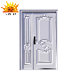 Popular Steel Security Iron Door with Power Coating Finish manufacturer