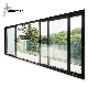  Wholesale Manufacturer Interior 2.0 Thickness Aluminum Double Glass Sliding Door Power Coated Paint on Sale