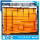  Stacking Folding Type PVC Fabric High Speed Fast Rapid Roller Shutter Door