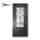 Hot Sale Luxury Design High Quality Aluminum Casting Expolision Bullet Proof Security Metal Wrought Iron Entrance Door