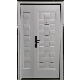 Apartment Entrance Iron White New Wholesale Exterior Steel Security Safety Metal Door