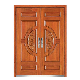 Australian Steel-Wooden Armored Security Double Entrance Door Bulletproof Front Double Doors for Houses