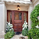 Entrance Door Modern Design Solid Wood Front Doors