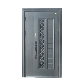 Modern Anti-Thief Mould Pressing Exterior Security Steel Main Door manufacturer