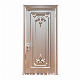 Cheap Price European Style Flush Waterproof Wood Security Room Entrance Interior Wooden Door manufacturer