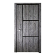 Modern Waterproof Polish Panel Prehung Internal Room Wood WPC Doors Interior Wooden Composite Door manufacturer