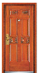 Steel Wooden Security Door (FXGM-A106)