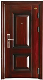 Exterior Metal Steel Security Cheap Price Door Customized  Door