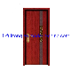 Iron Gate Interior Sliding Security Wooden Glass Steel Door