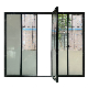  Modern Luxury Commercial French Insulated Patio Exterior Slim Aluminum Double Glass Bifold Doors