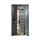 Composite PVC for Houses Composite Exterior Security Steel / Aluminum / Metal Door