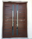  Australia Double Swing Security Aluminum Main Entry Door with Glass Grill Zf-Ds-099
