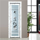  Aluminum Bathroom Door Design Swing Door PVC Bathroom Plastic Door