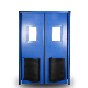 Manufacturer Factoy Anti-Collision Steel Stainless Two-Way Open Double Swing Free Door