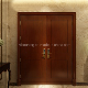  Modern Simple Design Fireproof Steel Security Door for Home Decoration Zf-Ds-104