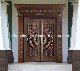 House Decoration Strong and Luxury Casting Aluminum Door for Villa