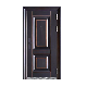 Cheap Commercial Store Anti-Theft Security Front Steel Doors manufacturer