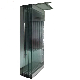 Frameless Aluminium Hardware Shop Glass Folding Sliding Door