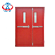  Ulul Certificated Zhtdoors Factory Directly Supply Modern Black Fire Exit Rated Proof Steel Door