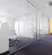 Switchable Smart Privacy Glass Office Partition with Full Glazed Clear Lines and Framless Partition for Office Building/Glass Wall/Smart Space Room Divider manufacturer