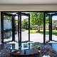 Prima Construction Tempered Glass Aluminium Outdoor Folding Door