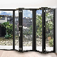 Customized Outdoor Exterior Bifold Doors Tempered Glass Bifold Door manufacturer