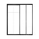 American Standard Balcony Soundproof Interior Double Glass Sliding Door with Grid Design
