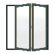 OEM Price Australian Standard Thermal Break Aluminium Bi-Folding Glazed Doors