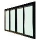 Exterior Patio Insulated Aluminum Sliding Double Glazed Low-E Glass Sliding Doors manufacturer