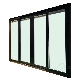 Exterior Patio Insulated Aluminum Sliding Double Glazed Low-E Glass Sliding Doors