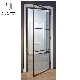 Contemporary Heavy Duty Residential Black Indoor Glass Door