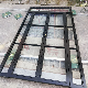 Decorative Steel Window and Door Yard Garden Transparent Glass Iron Door Window manufacturer