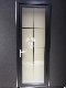  Aluminium Toilet Bathroom Door Design with 6mm/8mm Glass