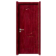  Front Door Paneled Flush Wooden Veneer PVC WPC Solid Wood Doors Design Frame for Bedroom
