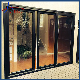  Thermal Break Aluminum Double Glass Multi Panel Corner Aluminium Patio Door / Sliding Door